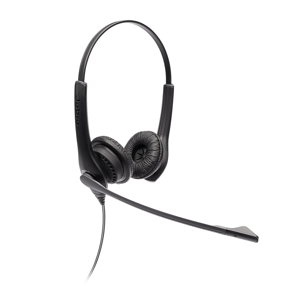 Jabra Biz 1100 EDU Duo Headset - Wired Education - Lightweight & Noise-Canceling Image 1