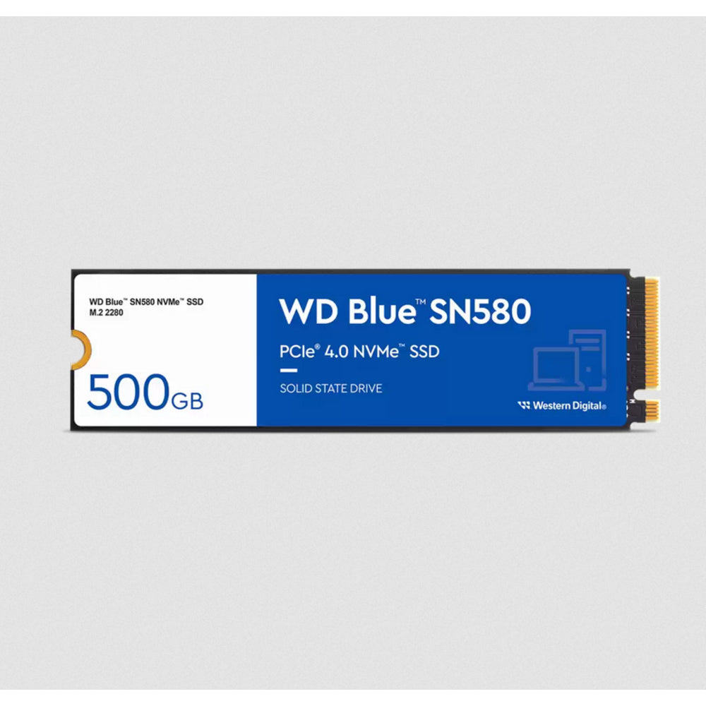WESTERN DIGITAL WDS500G3B0E Wd Blue Sn580 Nvme Ssd 500Gb Image 1