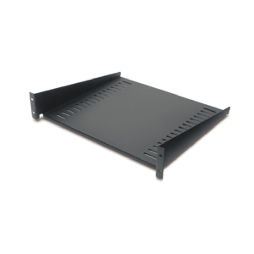 Schneider Electric AR8105BLK Fixed Shelf 2U Ventilated Black Image 1