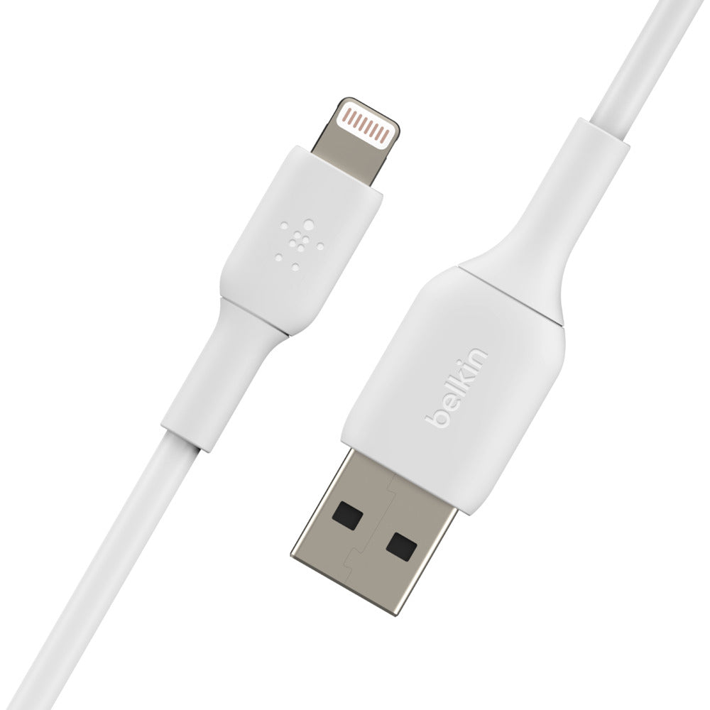 Belkin CAA001BT0MWH Lightning to USB-A Cable White 5.91""