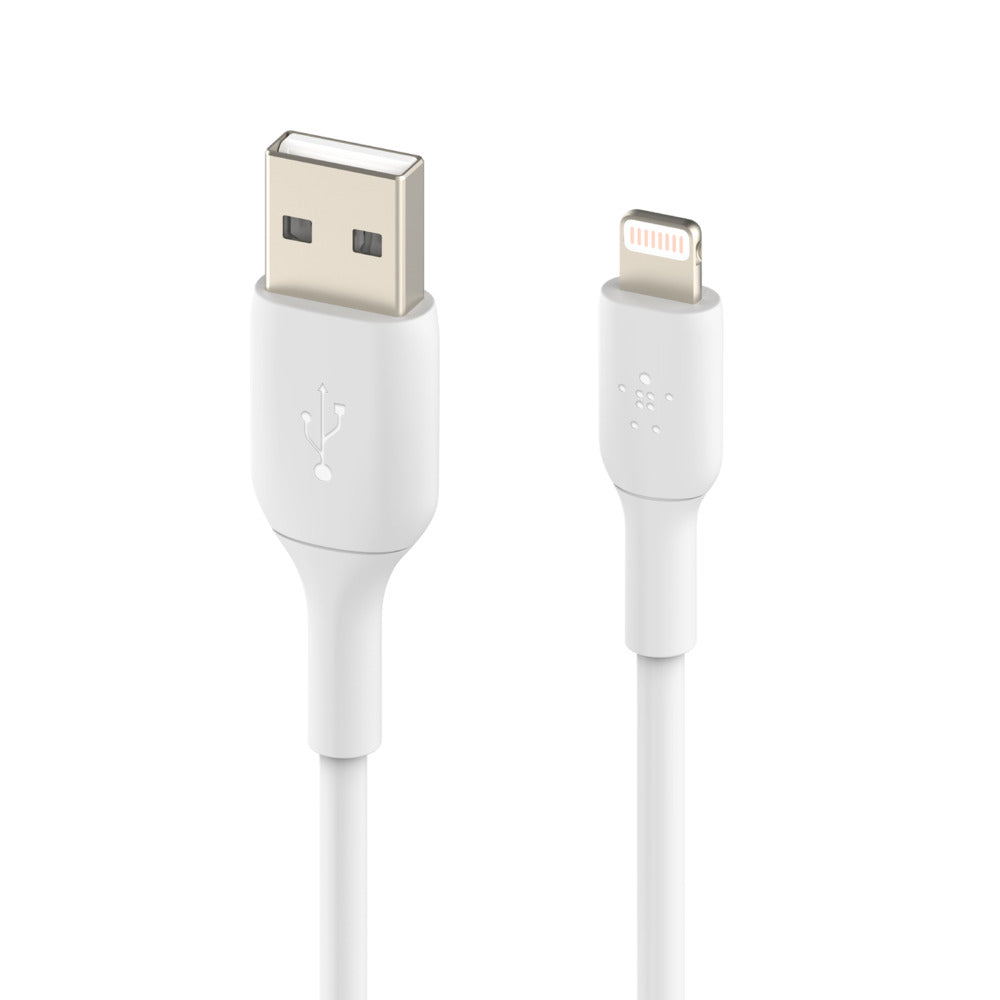 Belkin CAA001BT0MWH Lightning to USB-A Cable White 5.91""