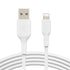 Belkin CAA001BT0MWH Lightning to USB-A Cable White 5.91""