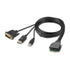Belkin F1DN2MOD-HC-DP6 KVM Cable Black 70.9" 1.8m - Modular Secure Connectivity Image 1