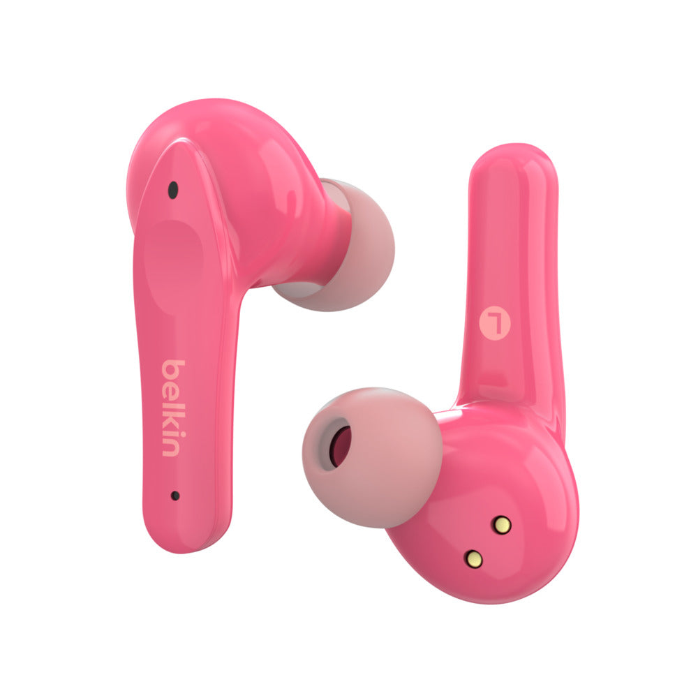 Belkin PAC003BTPK Kids True Wireless Earbuds - Pink Image 1