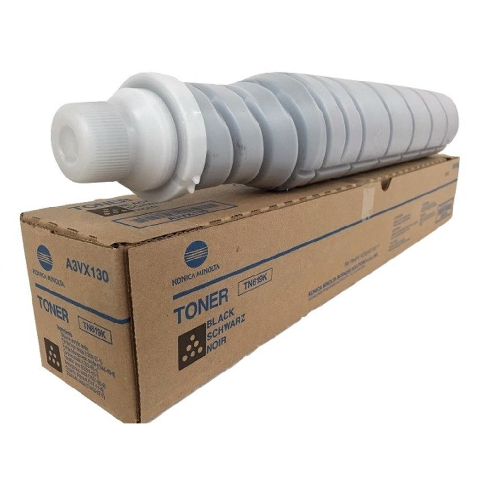 Konica Minolta A3VX130 Tn619K Black Toner Image 1