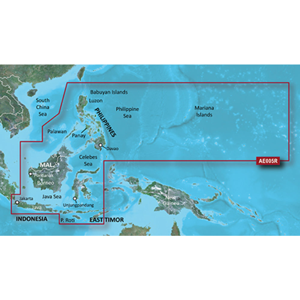 Garmin 010-C0880-20 Bluechart G2 HD Hxae005R - Philippines-Java-Mariana Islands