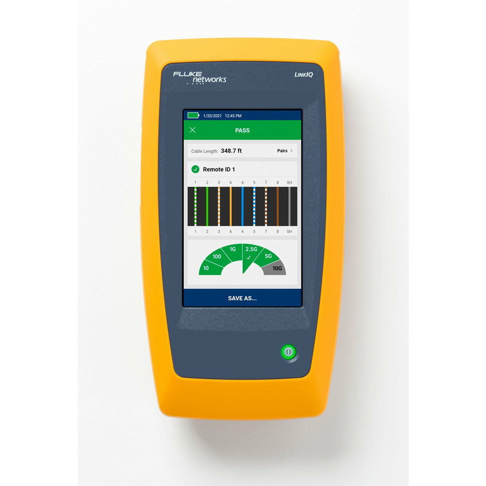 Fluke Electronics Core Liq-100 Linkiq Cable And Network Tester Image 1