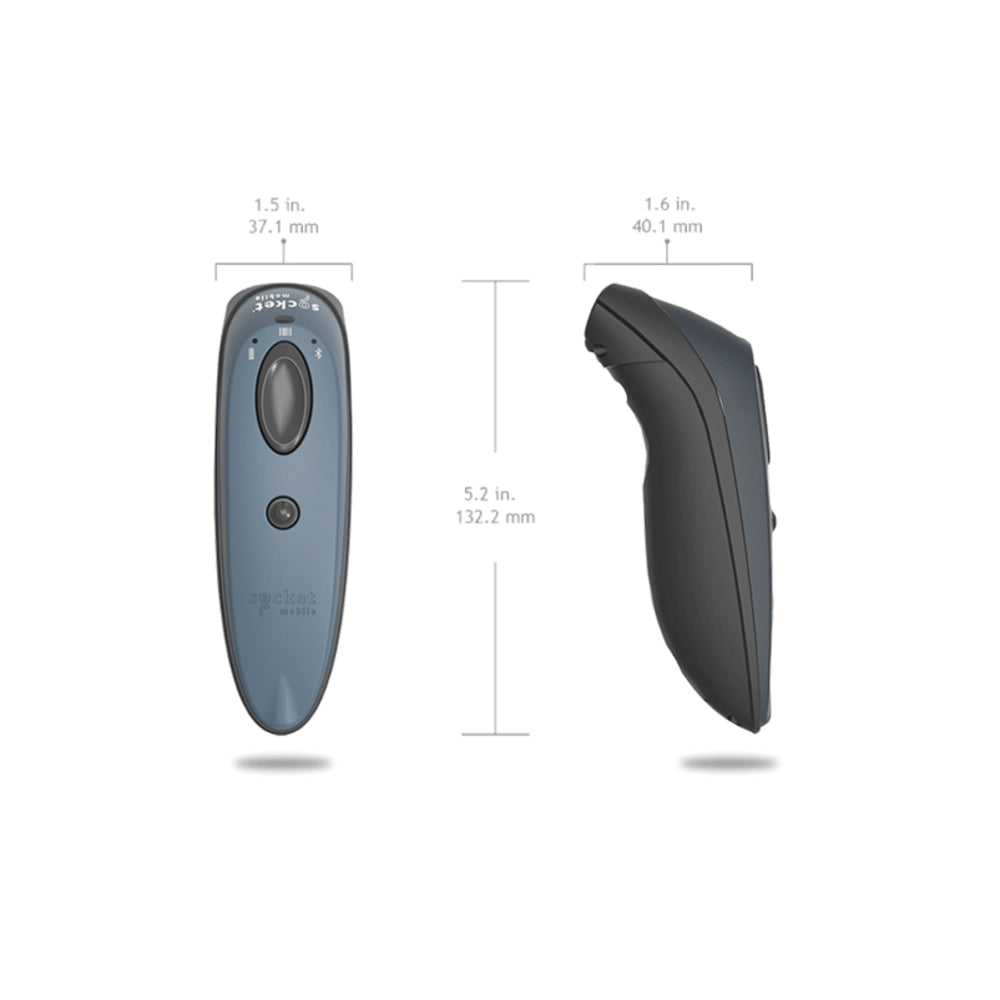Socket Mobile Inc. Cx3358-1680 Durascan D730 1D Laser Barcode Scanner Gray