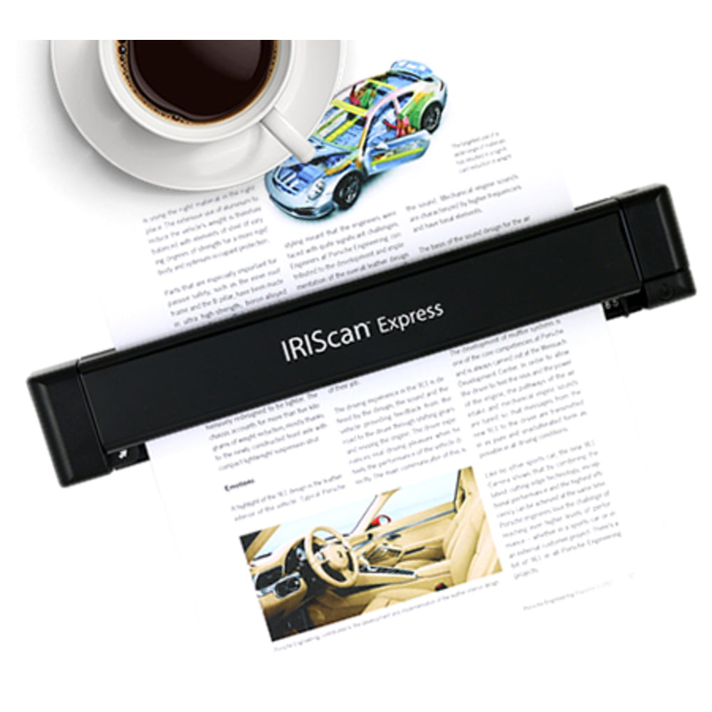 Iris 458511 IRIScan Express 4 USB 8PPM Simplex Scan JPG PDF OCR Buscard