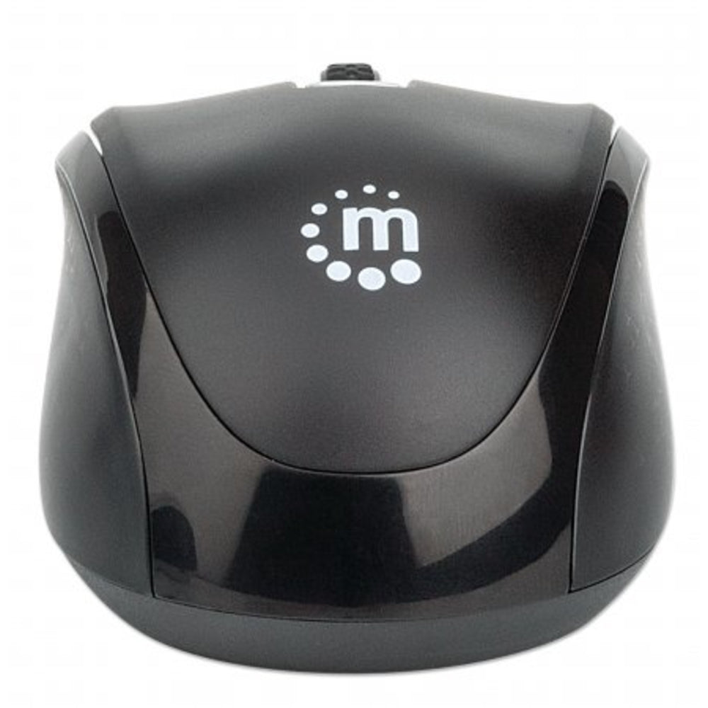 Manhattan 179904 Wireless Optical Mouse II - Ambidextrous RF 1600 DPI