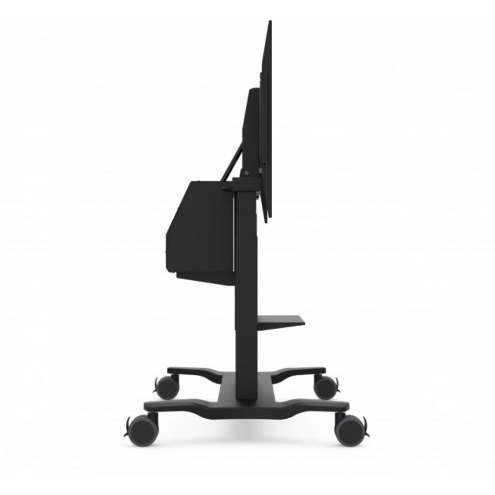 ViewSonic VB-Stnd-007 Electric Height Adjustable Mobile Cart - Smooth Motorized