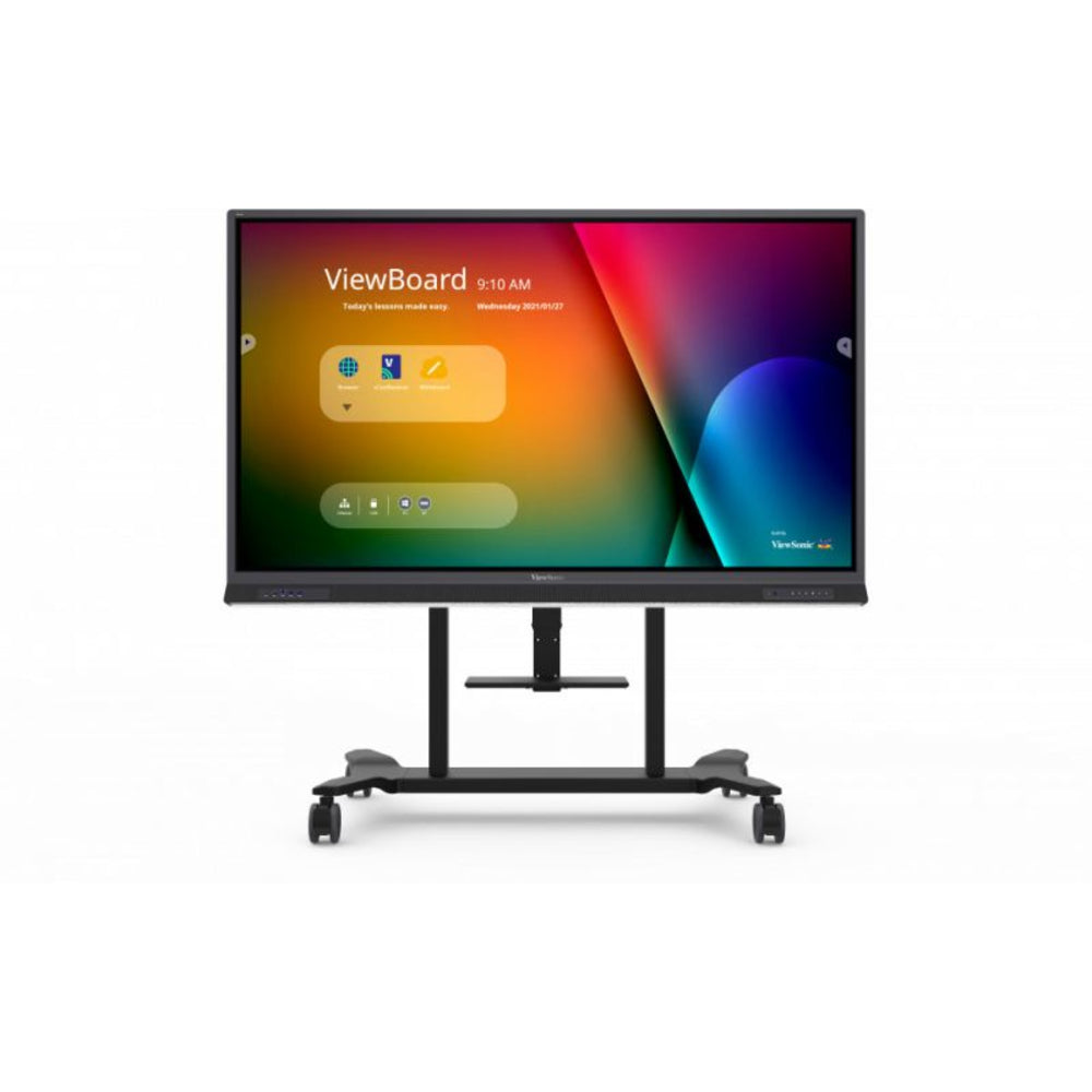 ViewSonic VB-Stnd-007 Electric Height Adjustable Mobile Cart - Smooth Motorized