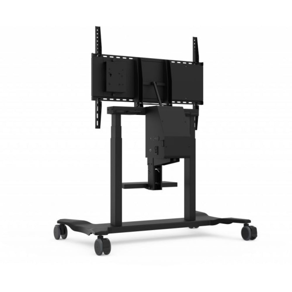 ViewSonic VB-Stnd-007 Electric Height Adjustable Mobile Cart - Smooth Motorized