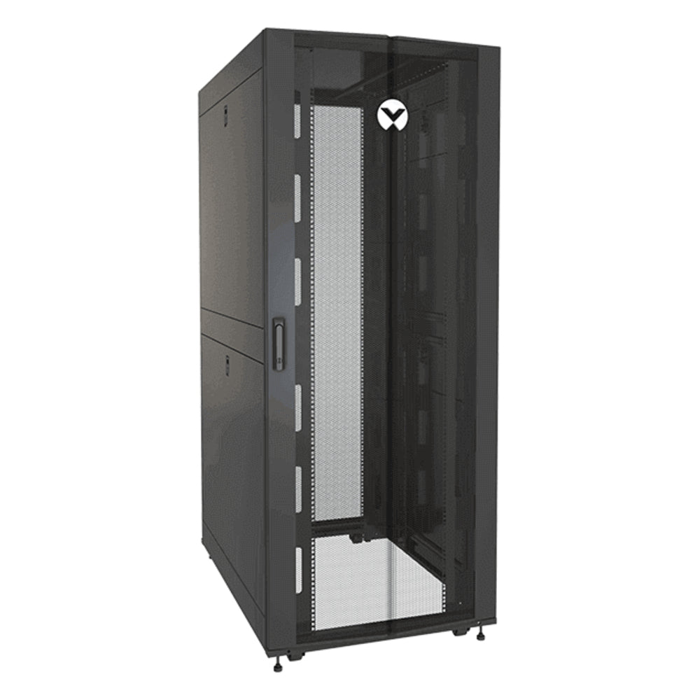 Vertiv VR3350SP 1 Phase UPS VR Rack 42U with Doors/Sides and Caster Shock Cust Image 1