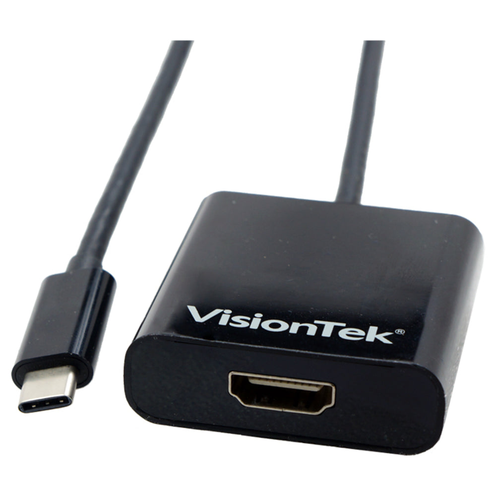 Visiontek 900819 USB 3.1 Type C to HDMI Adapter - Compact and High-Speed Image 1