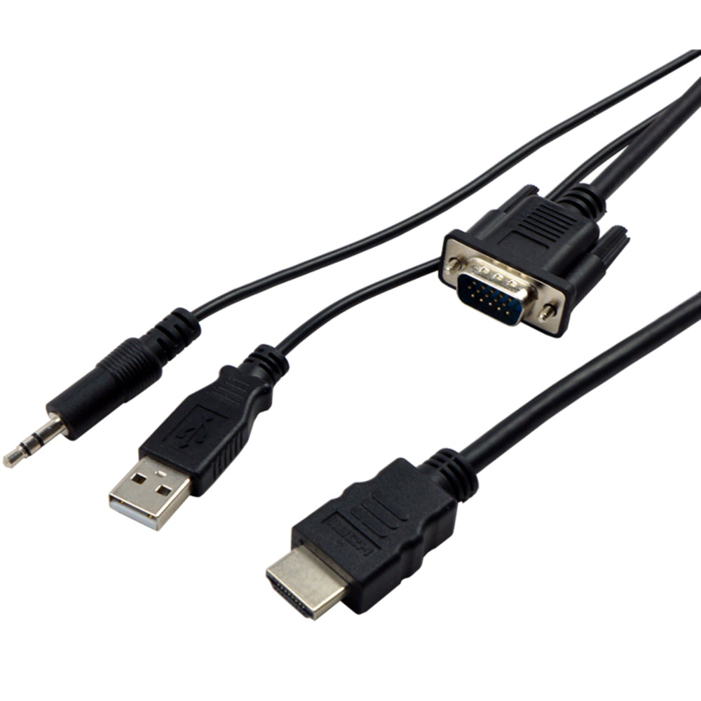 Visiontek 900824 VGA to HDMI Active Cable 1.5M M/M Image 1