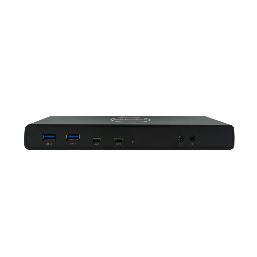 Visiontek VT4500 USB/USB-C Docking Station Dual 4K Monitors