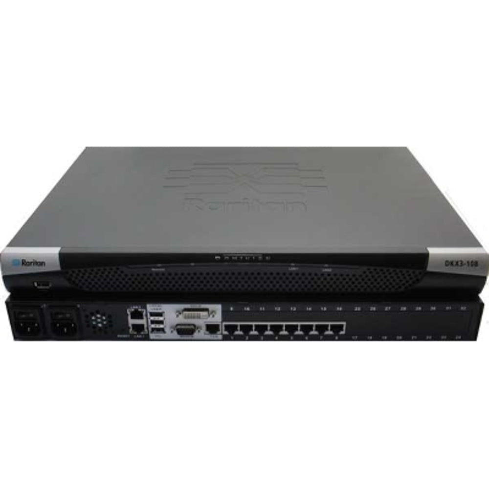 Raritan Dkx3-108 8-Port KVM-Over-IP Switch Image 1