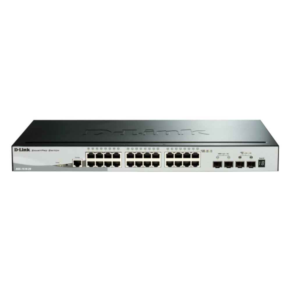 D-Link DGS-1510-52XMP Networking 52 Port Gigabit PoE Switch 10GbE SFP+