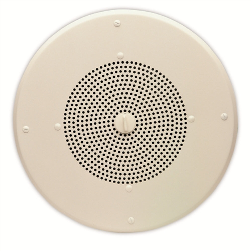 Valcom V-1220 Dual-Input Ceiling Speaker 8-Inch Image 1