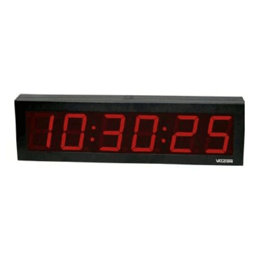 Valcom VIP-D640ADS IP PoE 4" Double Sided Digital Clock Image 1