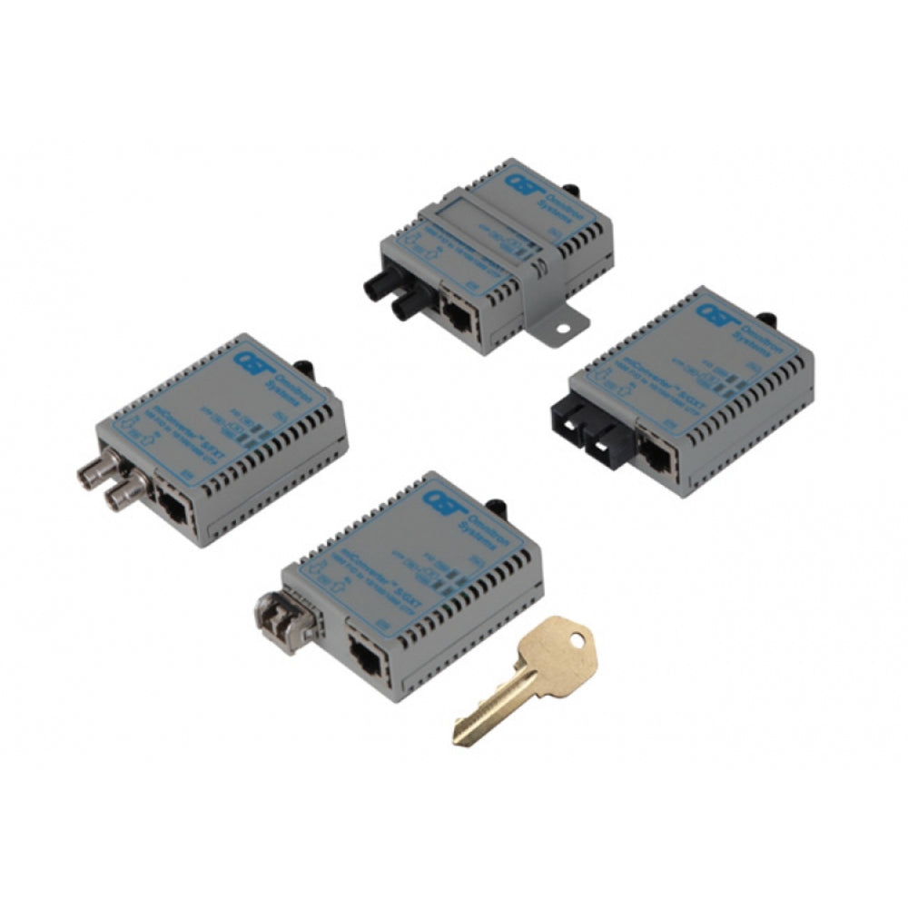 Omnitron 1691-0 1 Wall Mounting Bracket Kit for miConverter S-Series Image 1