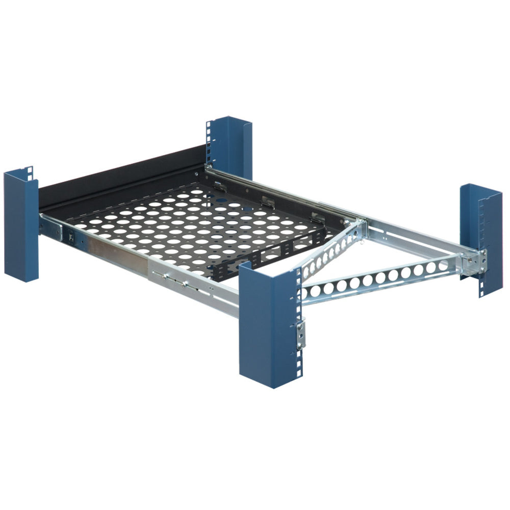 Rack Solutions 1USHL-139 Laptop Rack Shelf 75lb Capacity