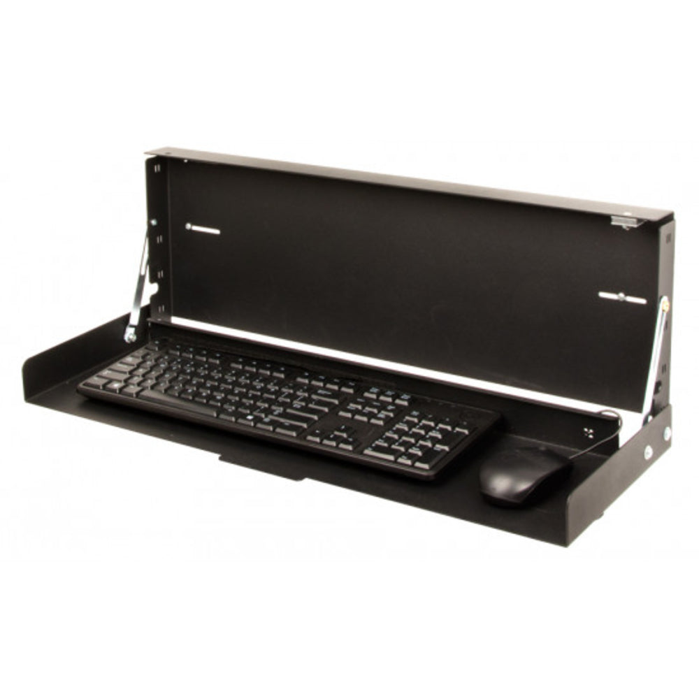 RackSolutions 104-2795 Wall Mount Keyboard Tray, Full Folding, No Kybd