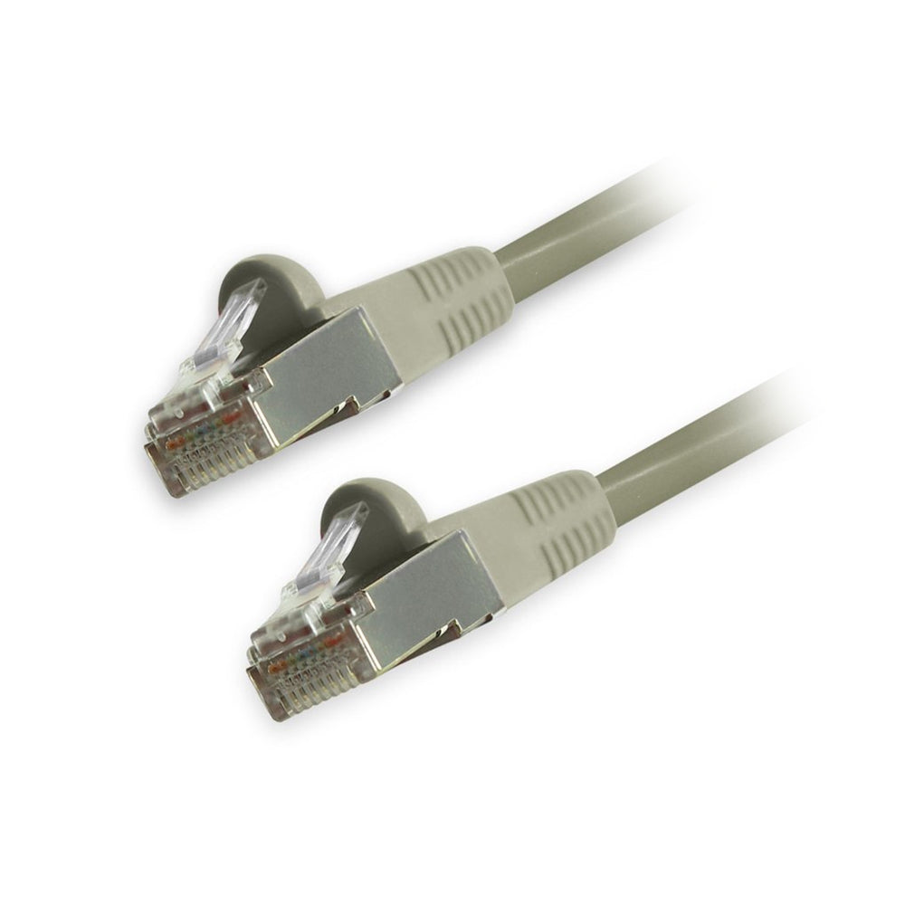 Comprehensive Cat6STP-50GRY Ethernet Cable 50ft Grey Snagless Image 1