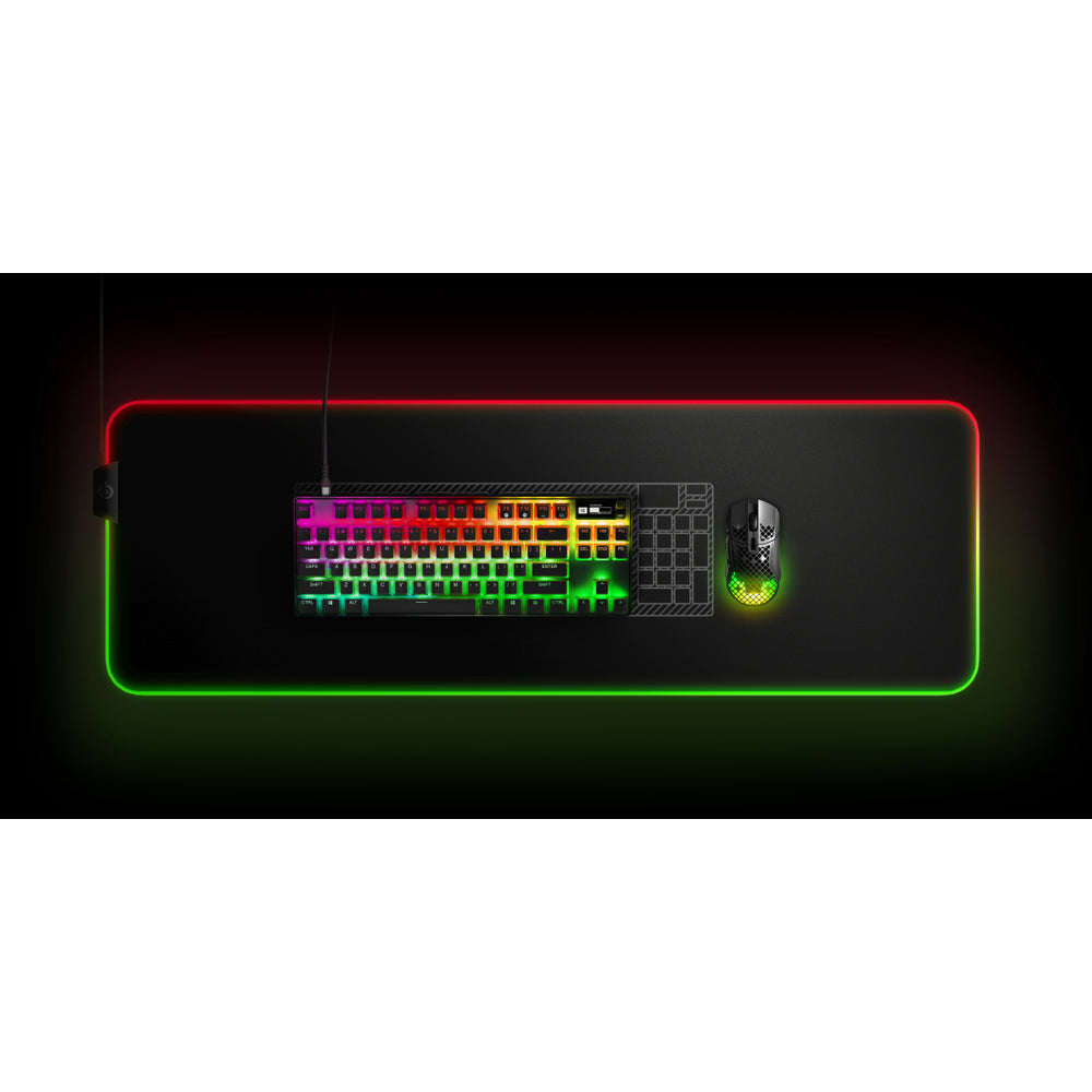 Steelseries 64856 Apex Pro TKL Gaming Keyboard - Omnipoint 2.0 Adjustable Switches Image 1