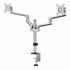 Rocstor Y10N019-S1 Dual-Screen Monitor Mount - 32" Aluminum Articulating Stand