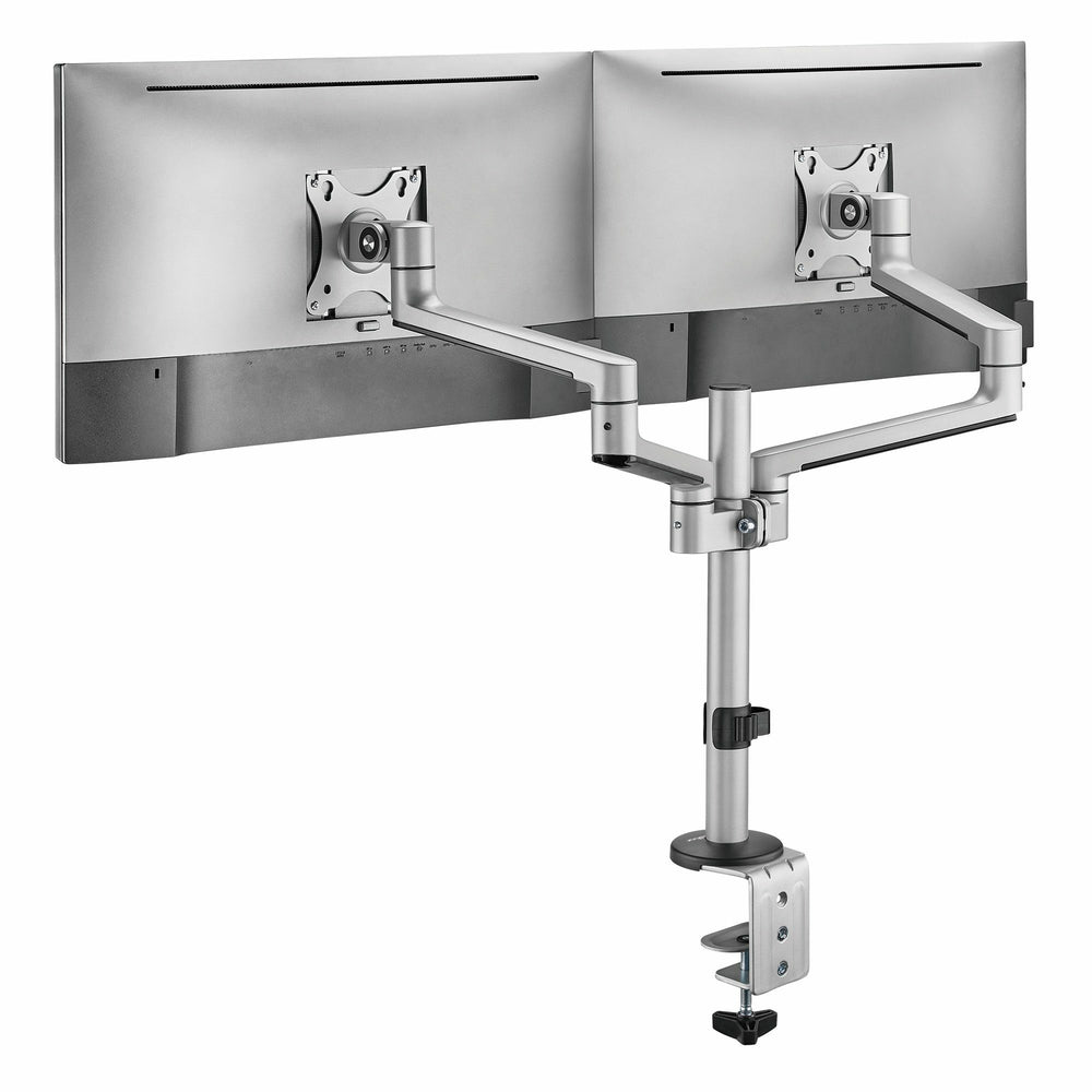 Rocstor Y10N019-S1 Dual-Screen Monitor Mount - 32" Aluminum Articulating Stand