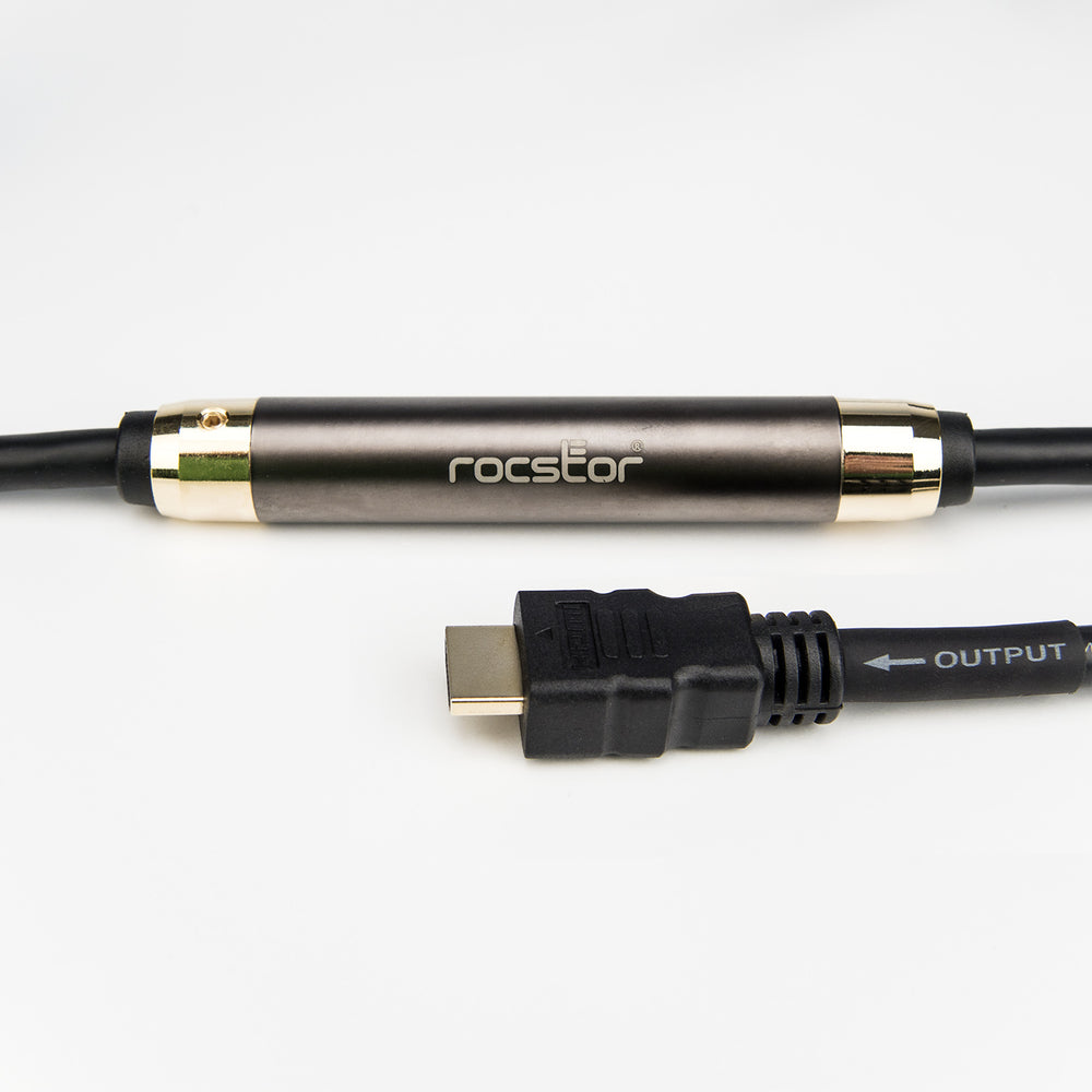 ROCSTOR Y10C232-B1 100 FT 4K HDMI 2.0 CABLE 60HZ MAL