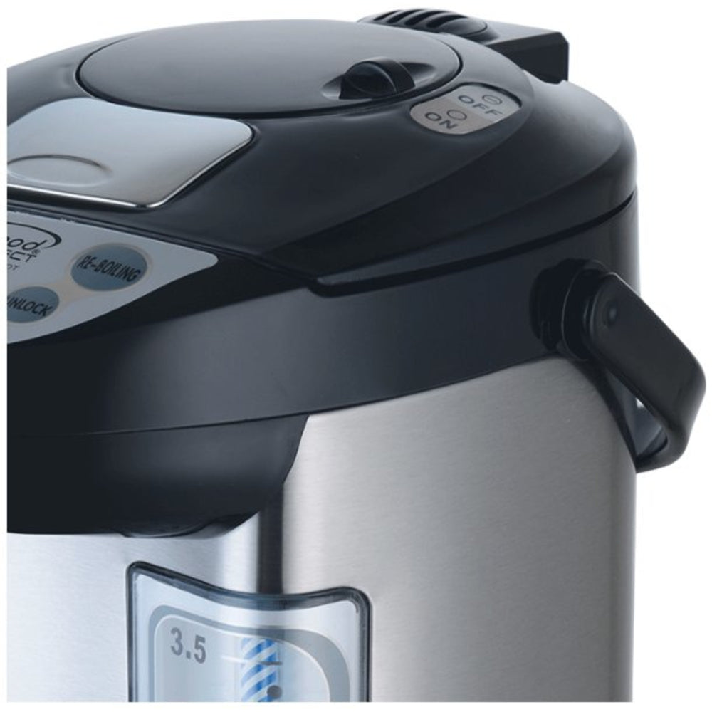 Brentwood KT-40BS Electric Hot Water Dispenser 4L Stainless Steel Black