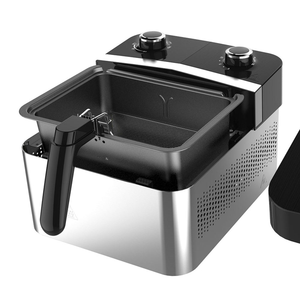 Brentwood AF-32SS Air Fryer 3.4 Quart Stainless Steel