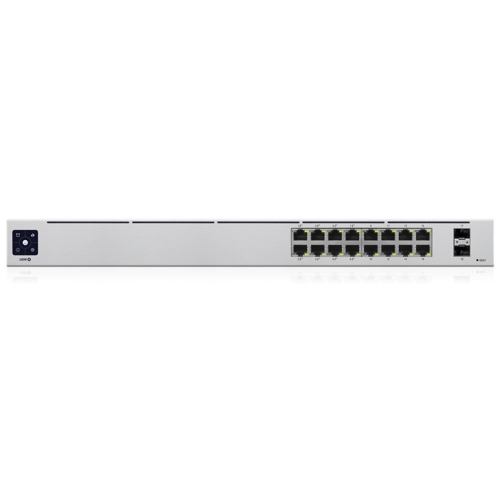 Ubiquiti USW-16-PoE Unifi 16-Port Gigabit Switch with PoE and SFP Image 1
