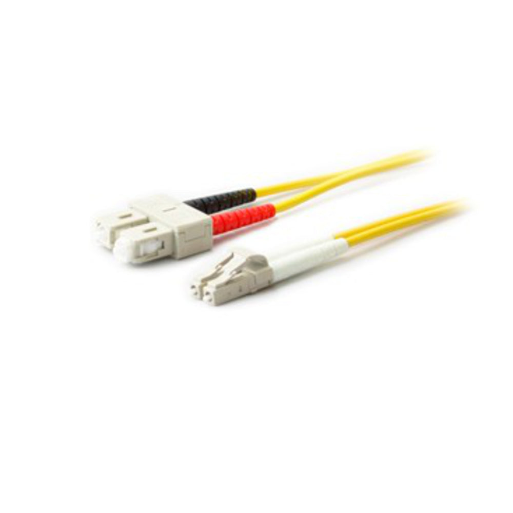Add-On SC/LC-3M9SMF Fiber Optic Cable - Yellow Duplex Fiber Image 1