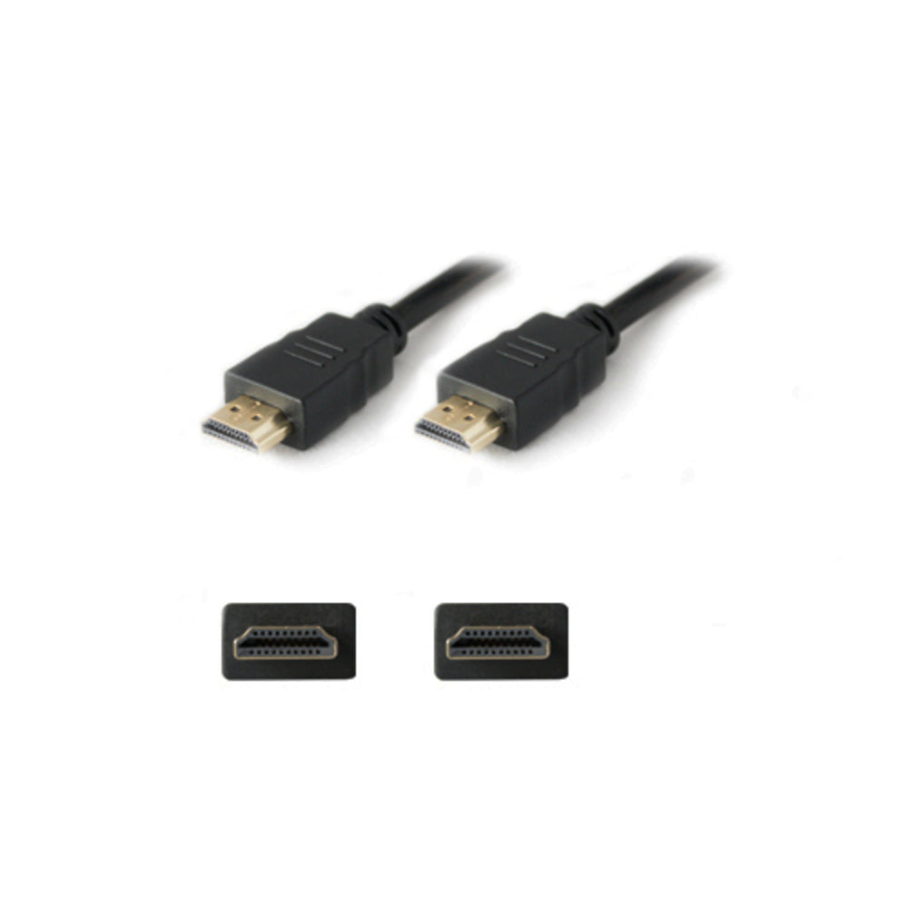 Add-On Computer Peripherals (ACP) HDMIHSMM15 HDMI Cable 15ft Black HDMI Type A 1080p 120hz Image 1