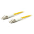 Add-On Add-Lc-Lc-2M9Smf Addon 2M Lc Male To Os2 Straight Yellow Duplex Fiber Image 1