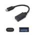 ADD-ON USBC2USB3FB ADDON 17CM 7IN USB 3.1 TYPE C MALE TO 3.0 A FEMALE BLACK Image 1