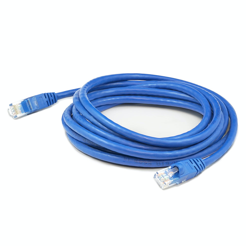Addon Add-1Fcat6A-Be Rj-45 M/M Patch Cbl 1Ft Blue Cat6A Utp Pvc Cu Image 1