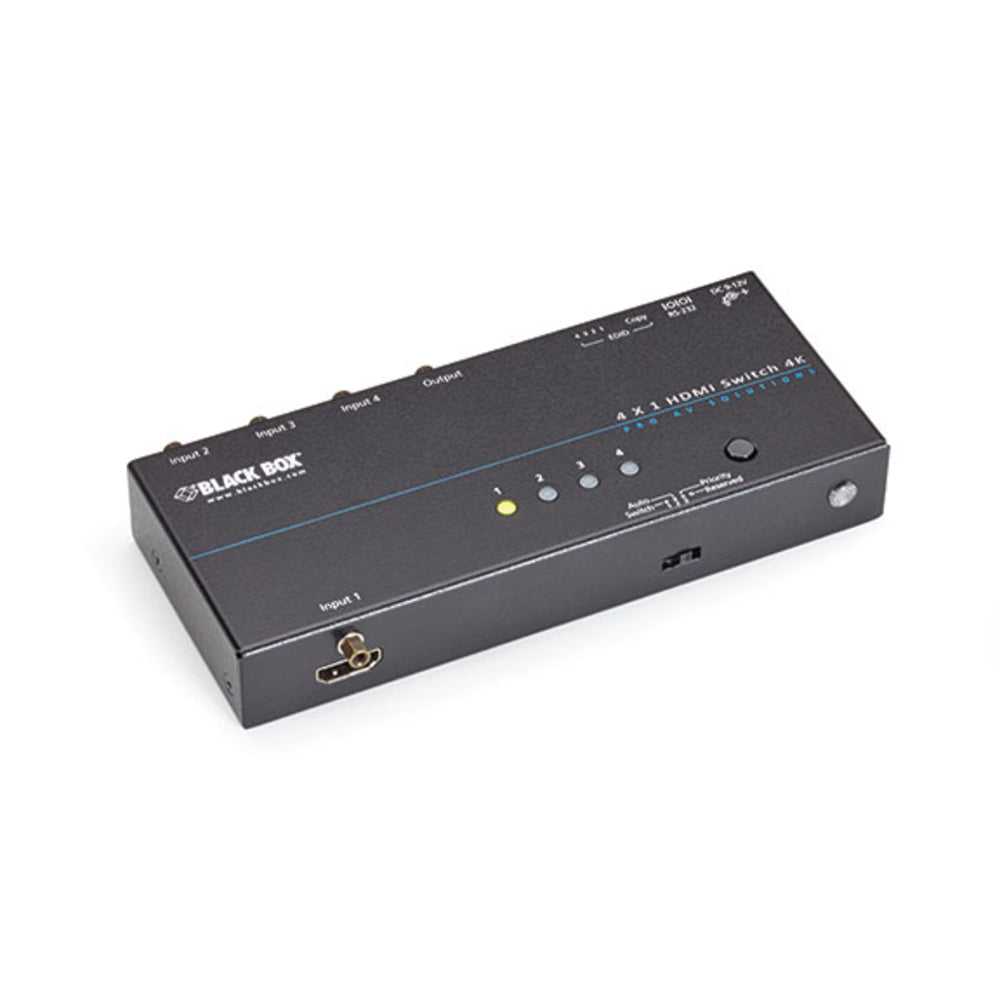 Black Box VSW-HDMI2X1-4K HDMI Switch 2X1 4K GSA TAA Image 1