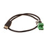 Brainboxes Pw-623 Usb Power Supply Cable To 3Pin Ed-004/008 /038 /204 Image 1