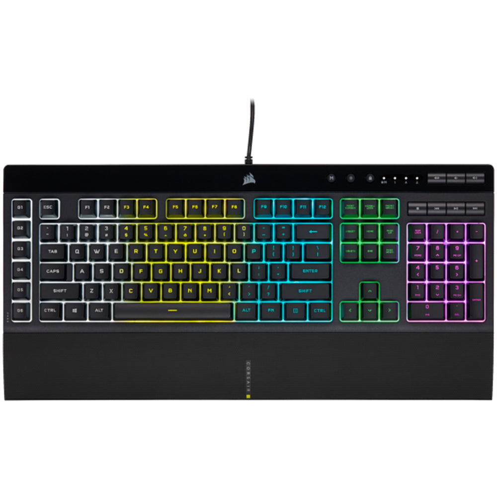 Corsair Value Select Ch-9226765-Na K55 Rgb Pro Gaming Keyboard 5-Zone Image 1