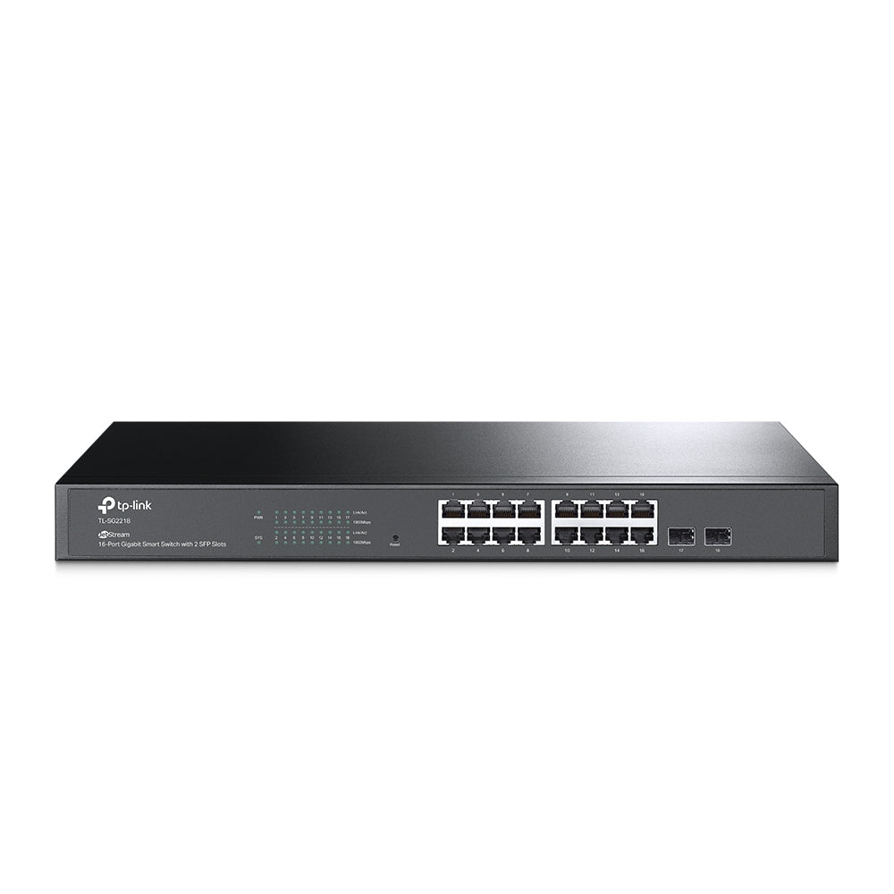 TP-LINK USA CORPORATION TL-SG2218 JETSTREAM 16-PORT GIGABIT SMART SWITCH 2 SFP Image 1