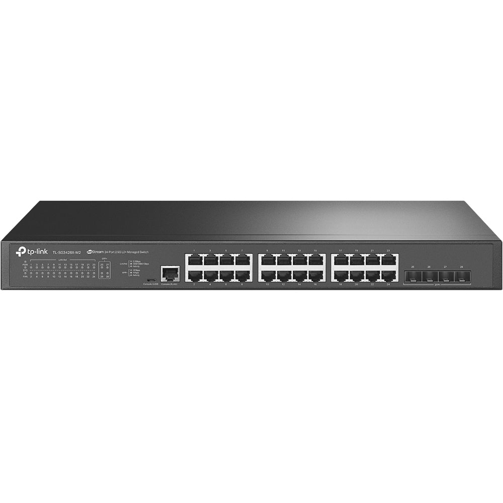 TP-LINK USA CORPORATION TL-SG3428X-M2 Jetstream 24-Port 2.5Gbase-T L2+ Managed Image 1