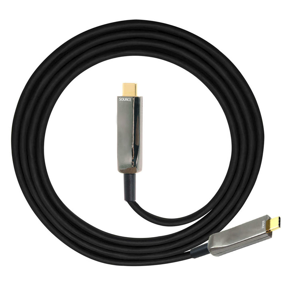 4Xem 4Xusbcfiber50M 50M Fiber Usbc 4K 60Hz 21Gbps Audio And Video Cable