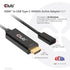 Club 3D Cac-1333 Hdmi To Usb-C 4K60Hz Adapter Active M/F Support Dp1.2
