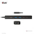 Club 3D Csv-1596 USB-C 6-in-1 Hub HDMI 8K30Hz 4K120Hz RJ45 100W