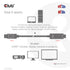 Club 3D CAC-1087 DP1.4 to HDMI 4K120Hz/8K60Hz HDR10 Cable 3m - 9.8ft